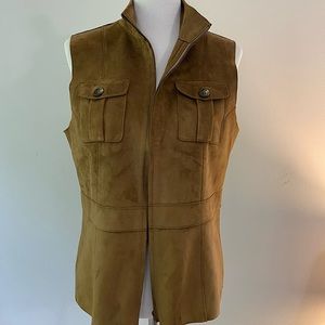 Lauren Dry Goods Supply Company Faux Suede Vest
